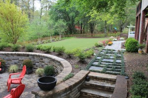 Backyard transformed in Vestavia Hills, Al