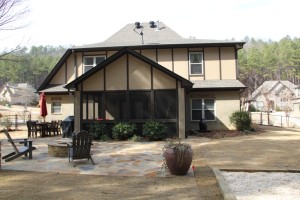 Backyard transformation in Alabaster, Al